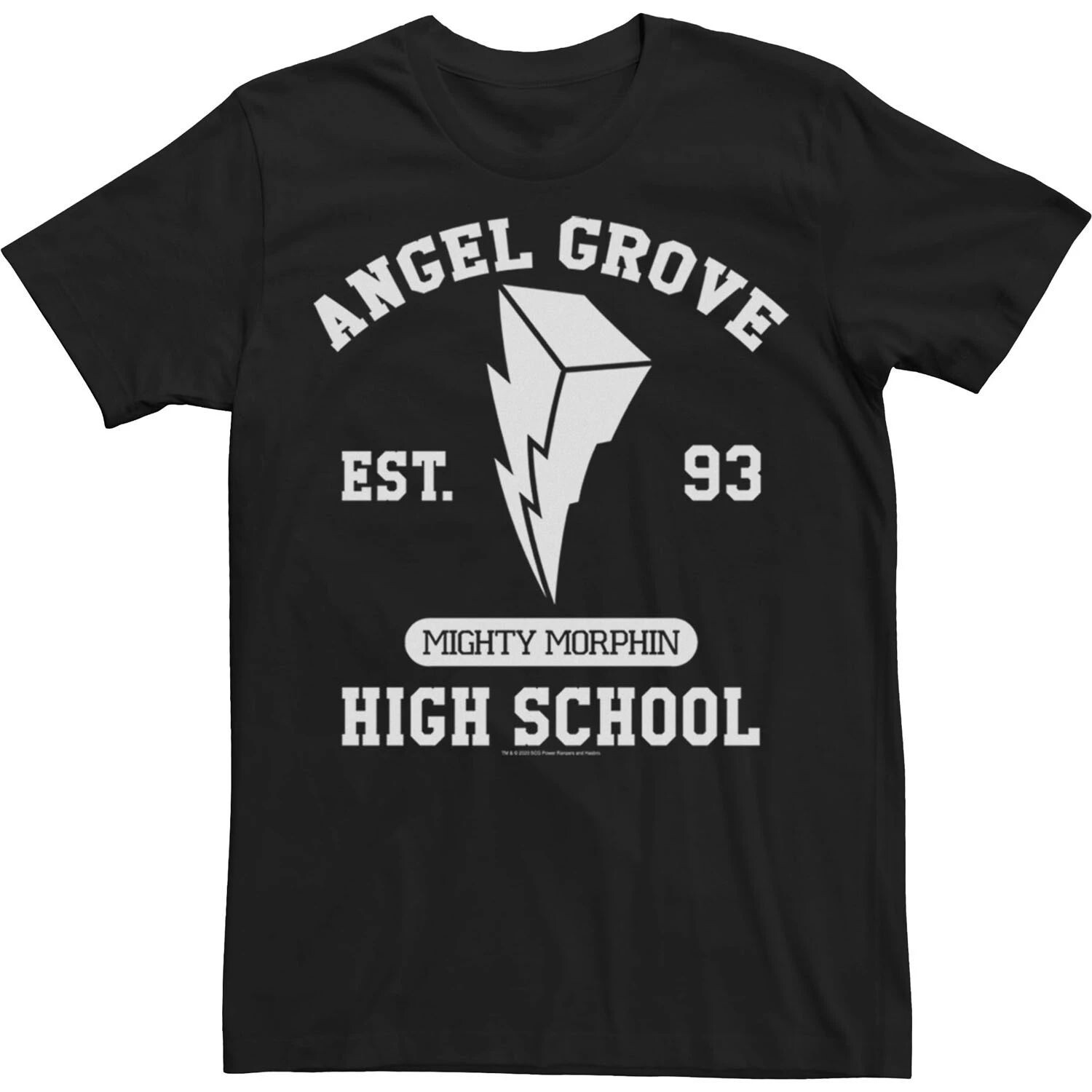 Мужская футболка с логотипом Power Rangers Angel Grove High School Licensed Character
Мужская футболка с логотипом Power Rangers Angel Grove High School Licensed Character