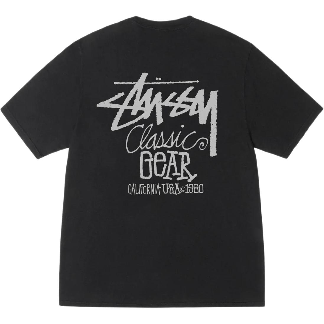Классическая футболка с пигментной окраской Stussy, черный
Классическая футболка с пигментной окраской Stussy, черный