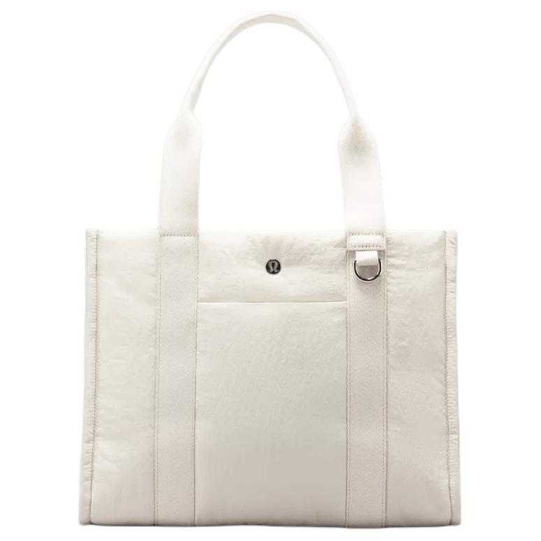 Lululemon Кожаная сумка-шоппер на плечо женская бежевая, Bone
Lululemon Кожаная сумка-шоппер на плечо женская бежевая, Bone