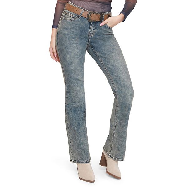 Джинсы bootcut с поясом для подростков Madden Girl
Джинсы bootcut с поясом для подростков Madden Girl