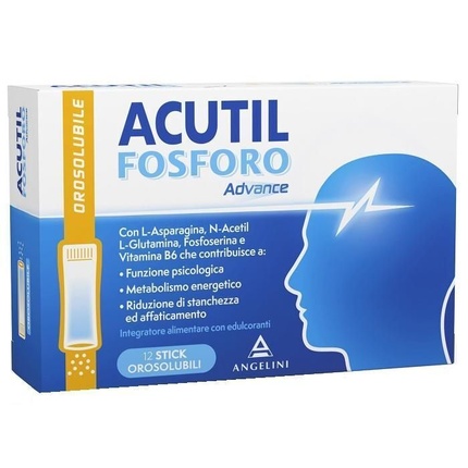 ACUTIL FOSFORO Advance ANGELINI Растворимые палочки Angelini A.C.R.A.F. Spa
ACUTIL FOSFORO Advance ANGELINI Растворимые палочки Angelini A.C.R.A.F. Spa
