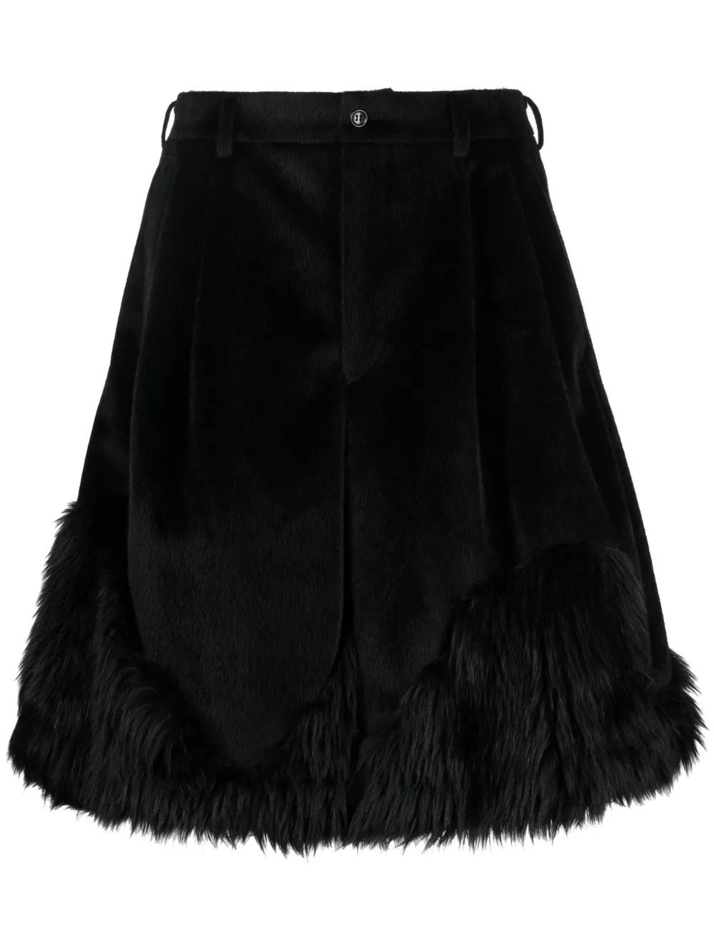 Шорты из искусственного меха со складками Comme des Garçons Homme Plus, черный
Шорты из искусственного меха со складками Comme des Garçons Homme Plus, черный