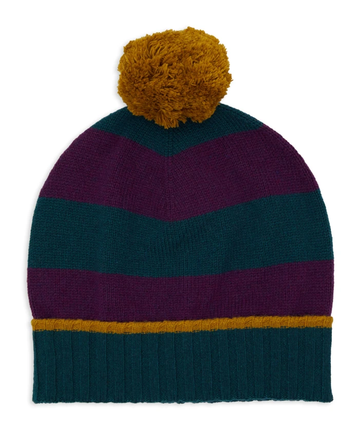 Зеленая полосатая шапка-бини Gallo, мультиколор
Зеленая полосатая шапка-бини Gallo, мультиколор