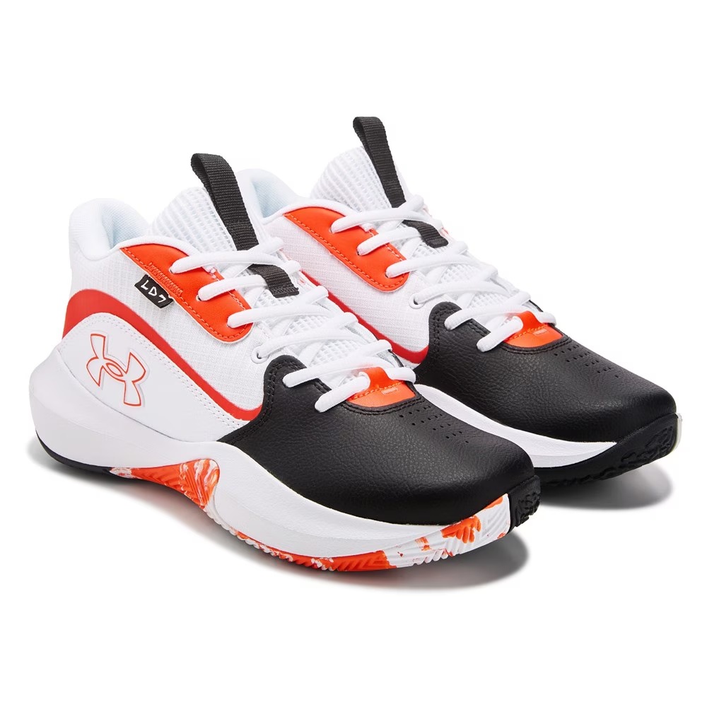 Баскетбольные кроссовки Lockdown 7 Under Armour, white/orange/black
Баскетбольные кроссовки Lockdown 7 Under Armour, white/orange/black