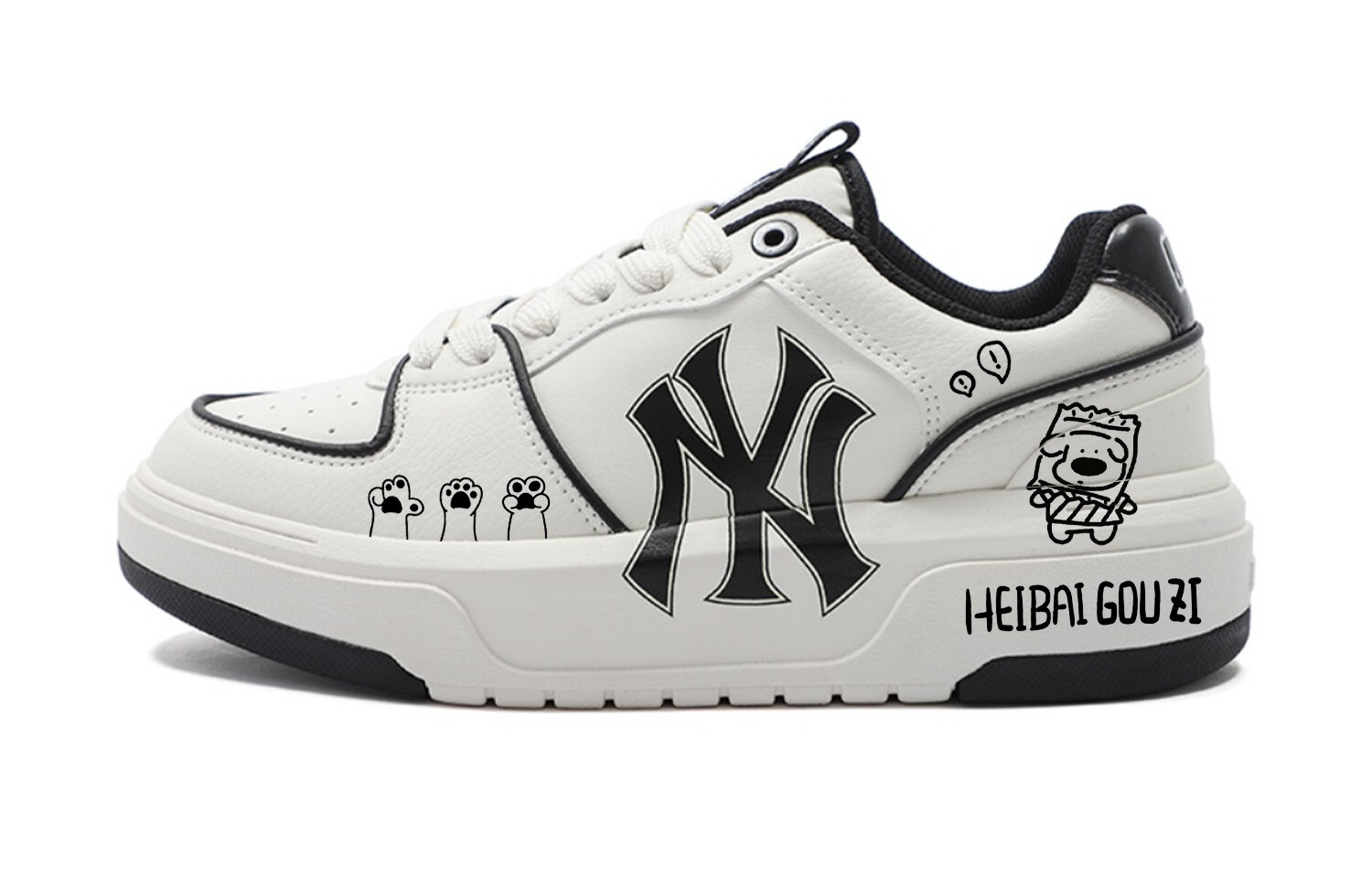Кроссовки MLB Chunky Liner Skateboarding Shoes Unisex Low-top Black, черный/белый
Кроссовки MLB Chunky Liner Skateboarding Shoes Unisex Low-top Black, черный/белый