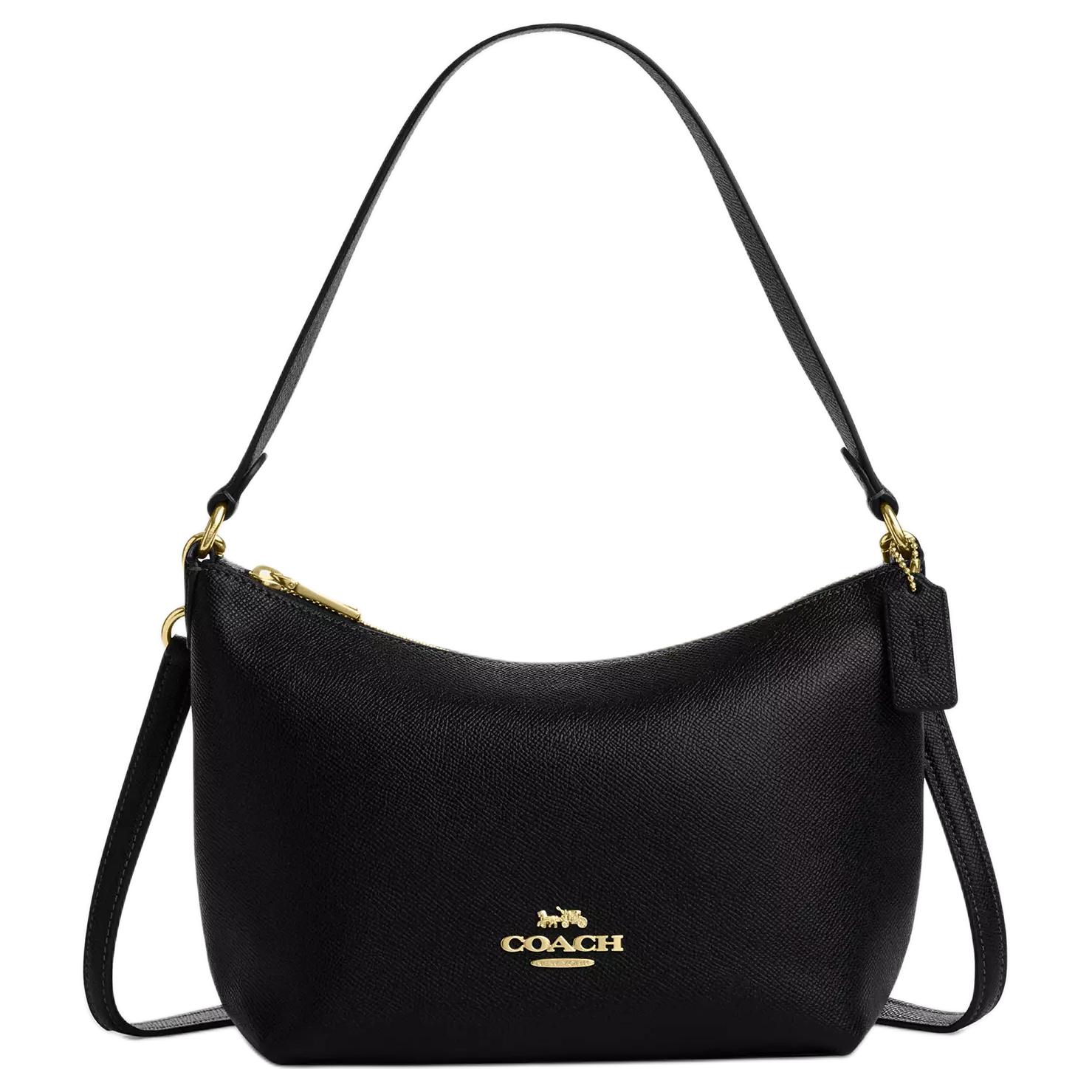 COACH Кожаная сумка через плечо для женщин маленького размера черная
COACH Кожаная сумка через плечо для женщин маленького размера черная