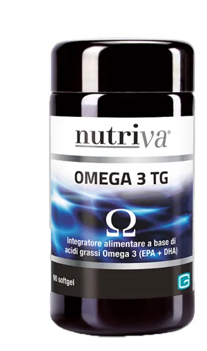 Nutriva Omega 3 TG Добавка с рыбьим жиром, 90 мягких таблеток 
Nutriva Omega 3 TG Добавка с рыбьим жиром, 90 мягких таблеток