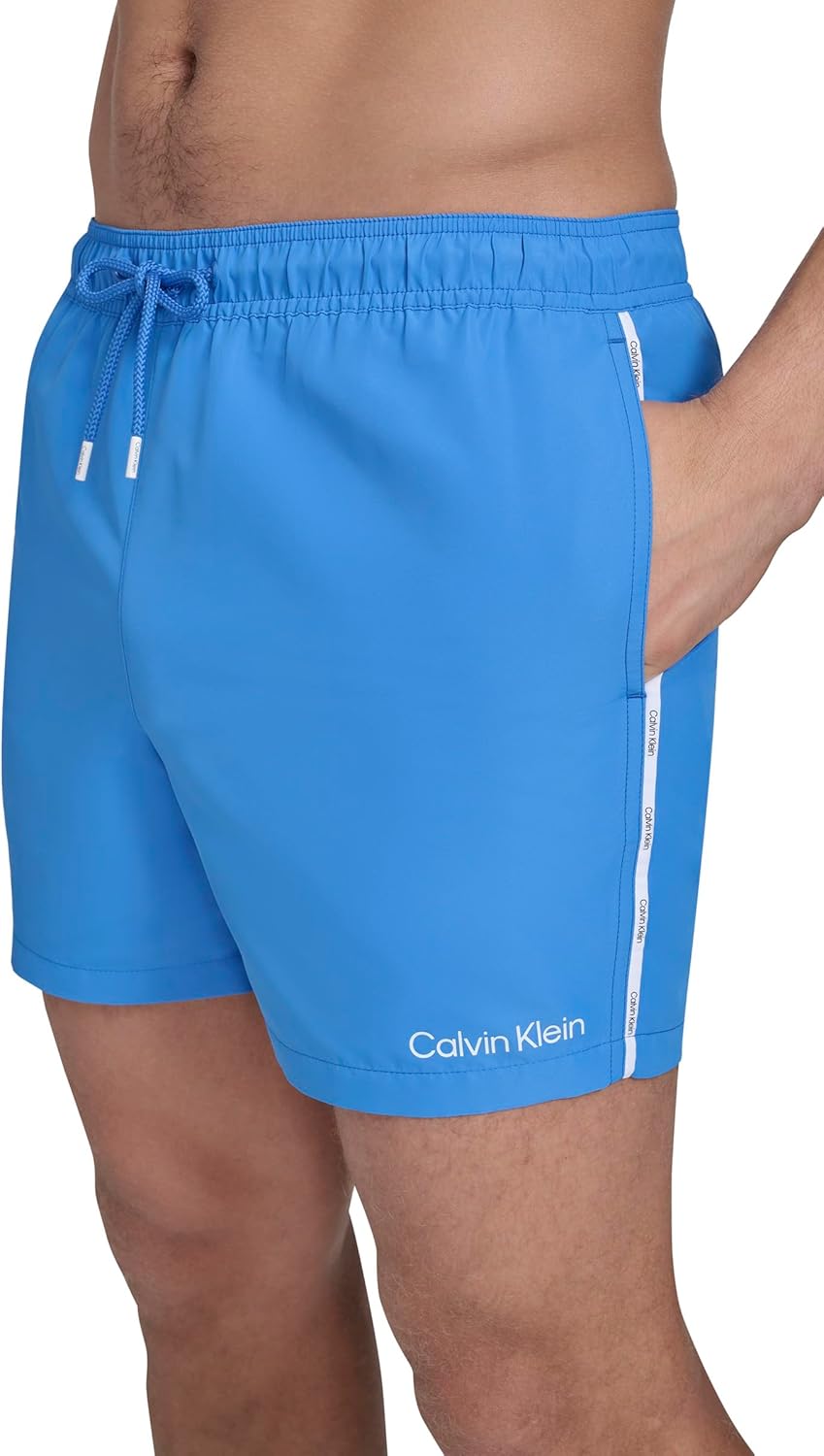 Calvin Klein Mens Volley Quick Dry Lightweight Swim Trunk, Blue
Calvin Klein Mens Volley Quick Dry Lightweight Swim Trunk, Blue