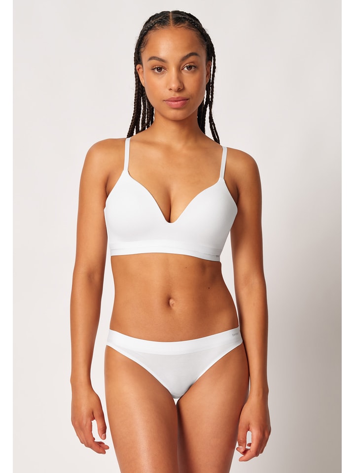 Бюстгальтер без косточек Skiny, белый 
Бюстгальтер без косточек Skiny, белый