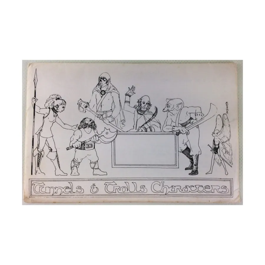 Персонажи, Tunnels & Trolls - Core Rules & Assorted (1975-2007)
Персонажи, Tunnels & Trolls - Core Rules & Assorted (1975-2007)