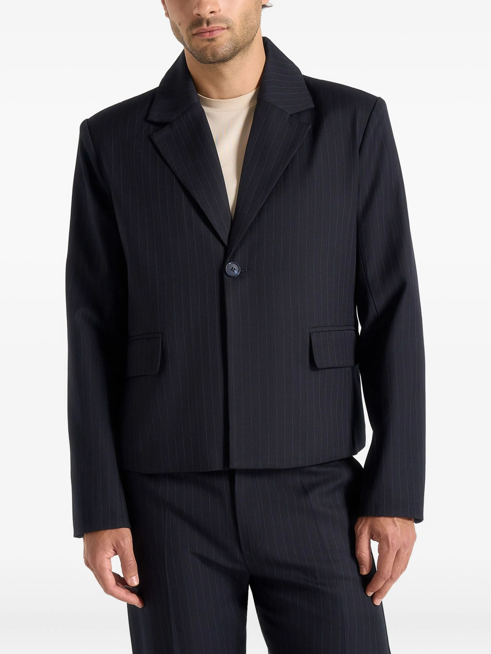 Укороченный блейзер Silas Manière De Voir, синий
Укороченный блейзер Silas Manière De Voir, синий