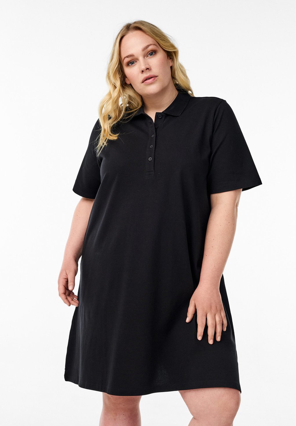 Платье-рубашка Zizzi, черный
Платье-рубашка Zizzi, черный