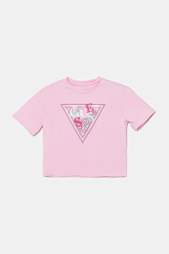 Детская футболка Guess, розовый
Детская футболка Guess, розовый