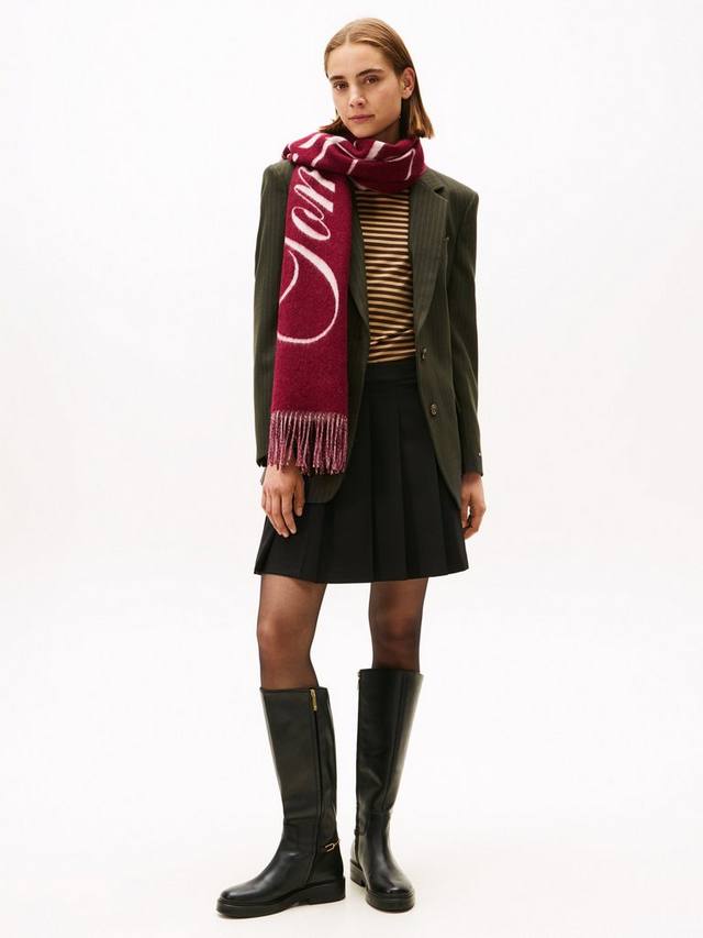 Шерстяная плиссированная мини-юб Tommy Hilfiger, Black
Шерстяная плиссированная мини-юб Tommy Hilfiger, Black