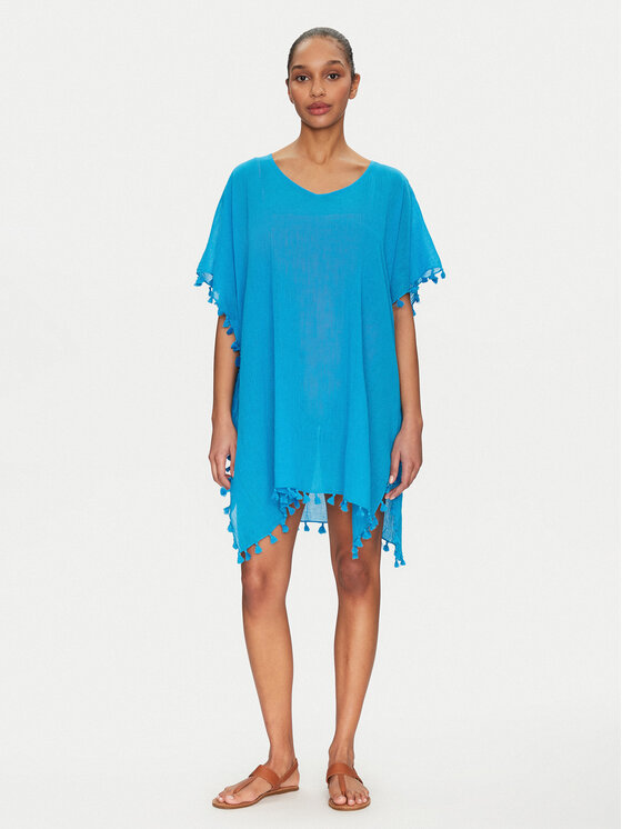 Пляжное платье стандартного кроя Amnesia 52162 Seafolly, синий
Пляжное платье стандартного кроя Amnesia 52162 Seafolly, синий