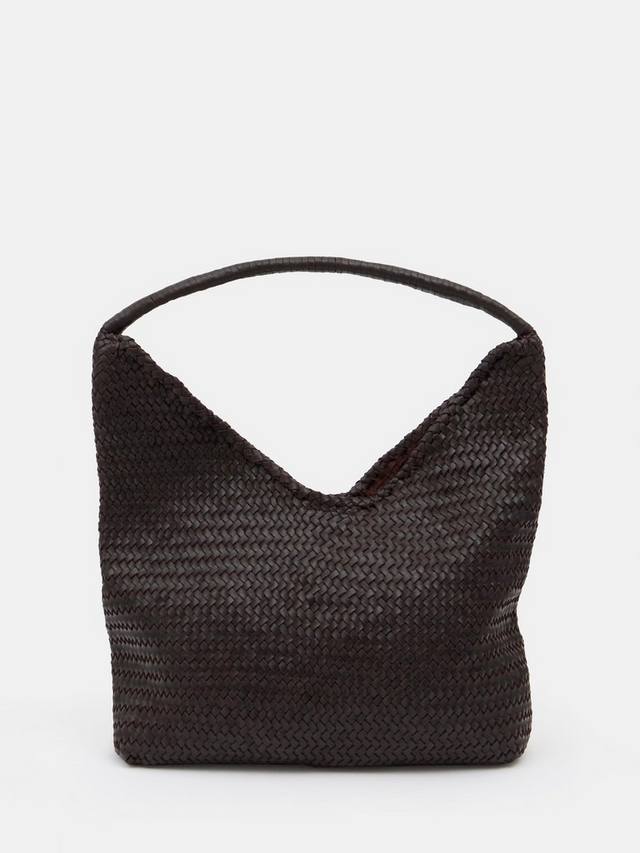 Кожаная плетеная сумка-тоут HUSH, Burgundy
Кожаная плетеная сумка-тоут HUSH, Burgundy