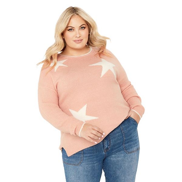 Женский свитер Miley Star plus size Avenue, Pink
Женский свитер Miley Star plus size Avenue, Pink