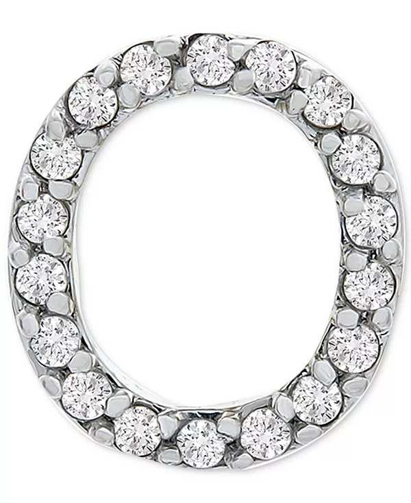 Серьга-Гвоздик с бриллиантом (1/20 карата) из 14-каратного золота, созданная для Macy's Wrapped, o