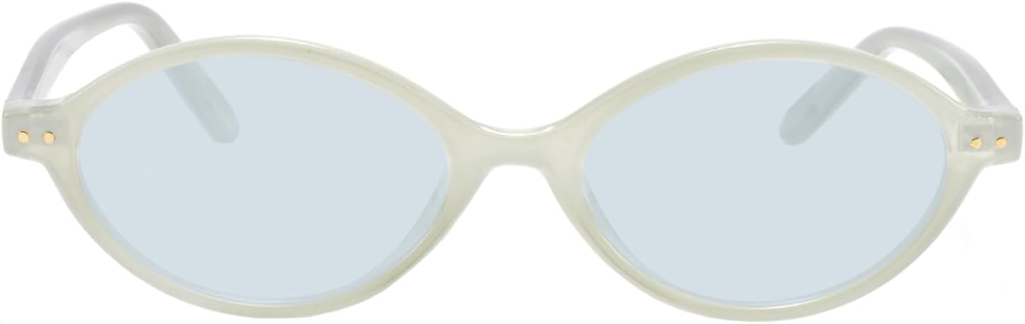 Солнцезащитные очки TIJN Olisa Retro Oval для женщин и мужчин – поляризованные, с защитой от УФ-излучения UV400, легкая и стильная оправа, модные солнцезащитные очки, 10. White / Light Blue
Солнцезащитные очки TIJN Olisa Retro Oval для женщин и мужчин – поляризованные, с защитой от УФ-излучения UV400, легкая и стильная оправа, модные солнцезащитные очки, 10. White / Light Blue