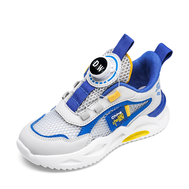 Кроссовки для бега с низким верхом, противоскользящие, с амортизацией, устойчивые к истиранию, дышащие, детские D&W, серый/синий
Кроссовки для бега с низким верхом, противоскользящие, с амортизацией, устойчивые к истиранию, дышащие, детские D&W, серый/синий