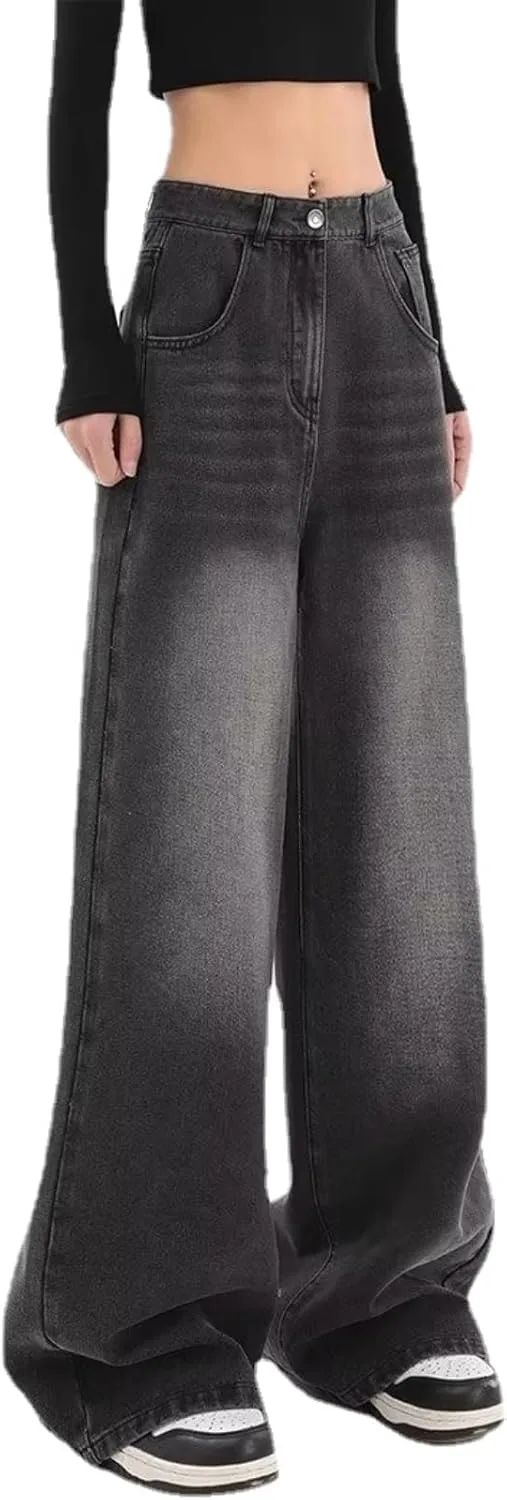 YELLOOP Y2k джинсы для женщин широкие
YELLOOP Y2k джинсы для женщин широкие