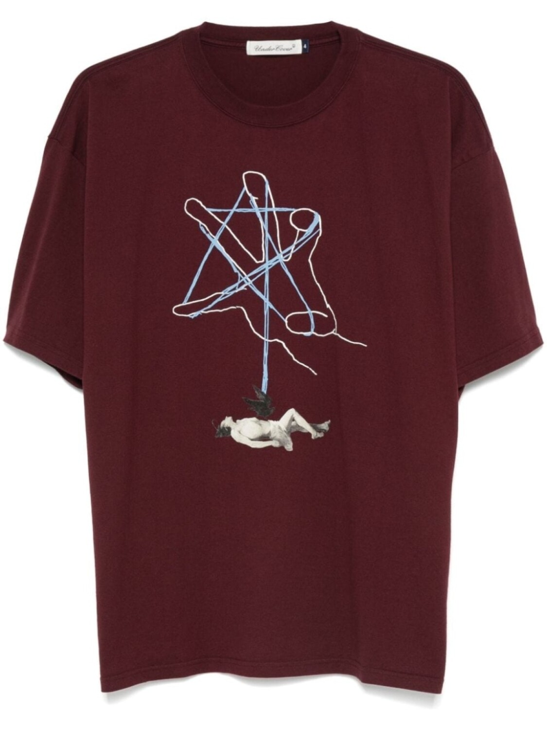 Undercover футболка с графическим принтом, красный
Undercover футболка с графическим принтом, красный