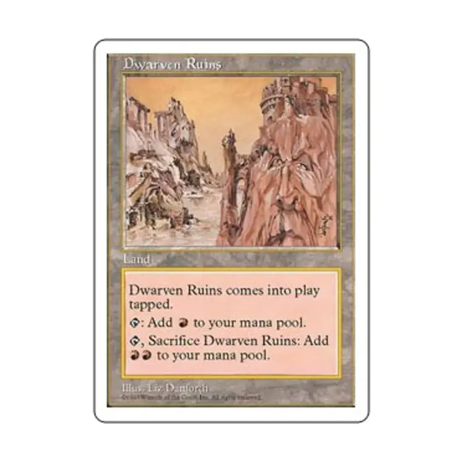 CCG Гномьи руины (U), MTG - 5th Edition
CCG Гномьи руины (U), MTG - 5th Edition