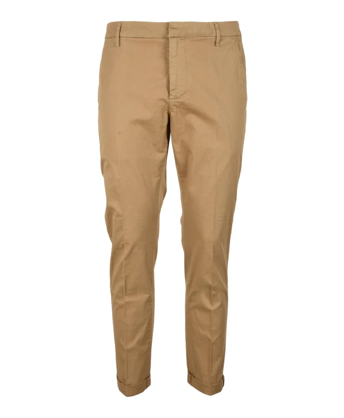 Брюки Gaubert из смесовой хлопковой ткани с застежкой-молнией Dondup, коричневый
Брюки Gaubert из смесовой хлопковой ткани с застежкой-молнией Dondup, коричневый