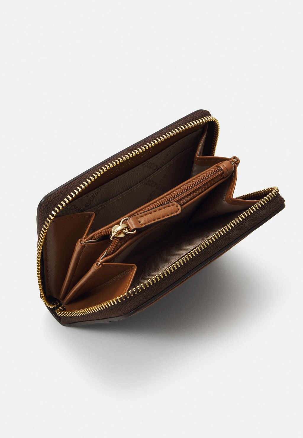 Кошелек JET SET COIN CARD CASE MICHAEL Michael Kors, коричневый 
Кошелек JET SET COIN CARD CASE MICHAEL Michael Kors, коричневый