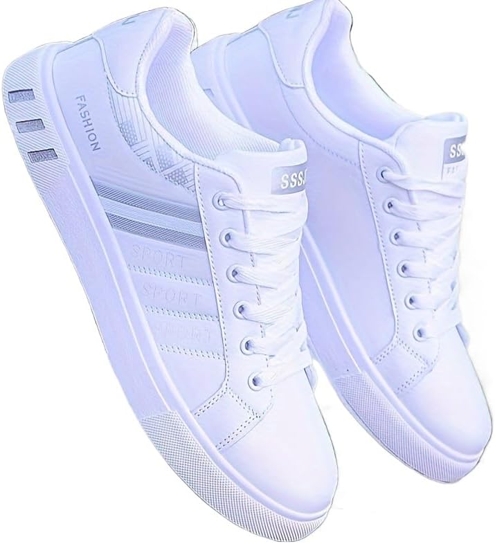 Мужские кроссовки на платформе большого размера белого цвета - легкие, дышащие и удобные повседневные обувь Spkfhd
Мужские кроссовки на платформе большого размера белого цвета - легкие, дышащие и удобные повседневные обувь Spkfhd