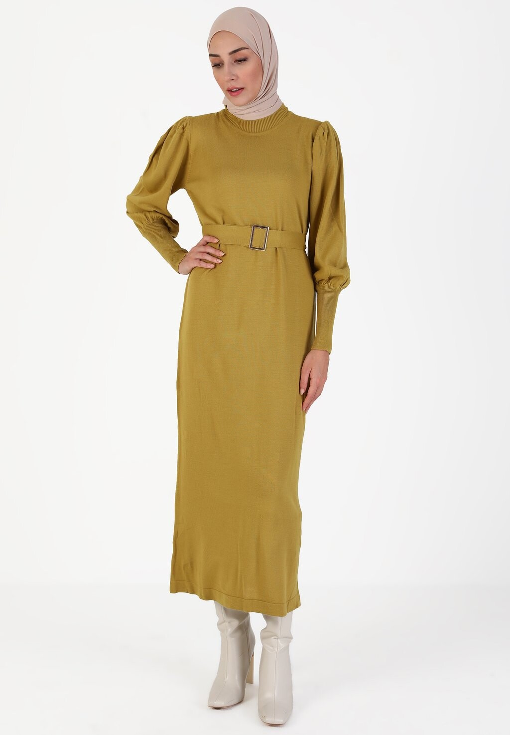 Платье-джемпер MODEST REFKA Modanisa, зеленый
Платье-джемпер MODEST REFKA Modanisa, зеленый