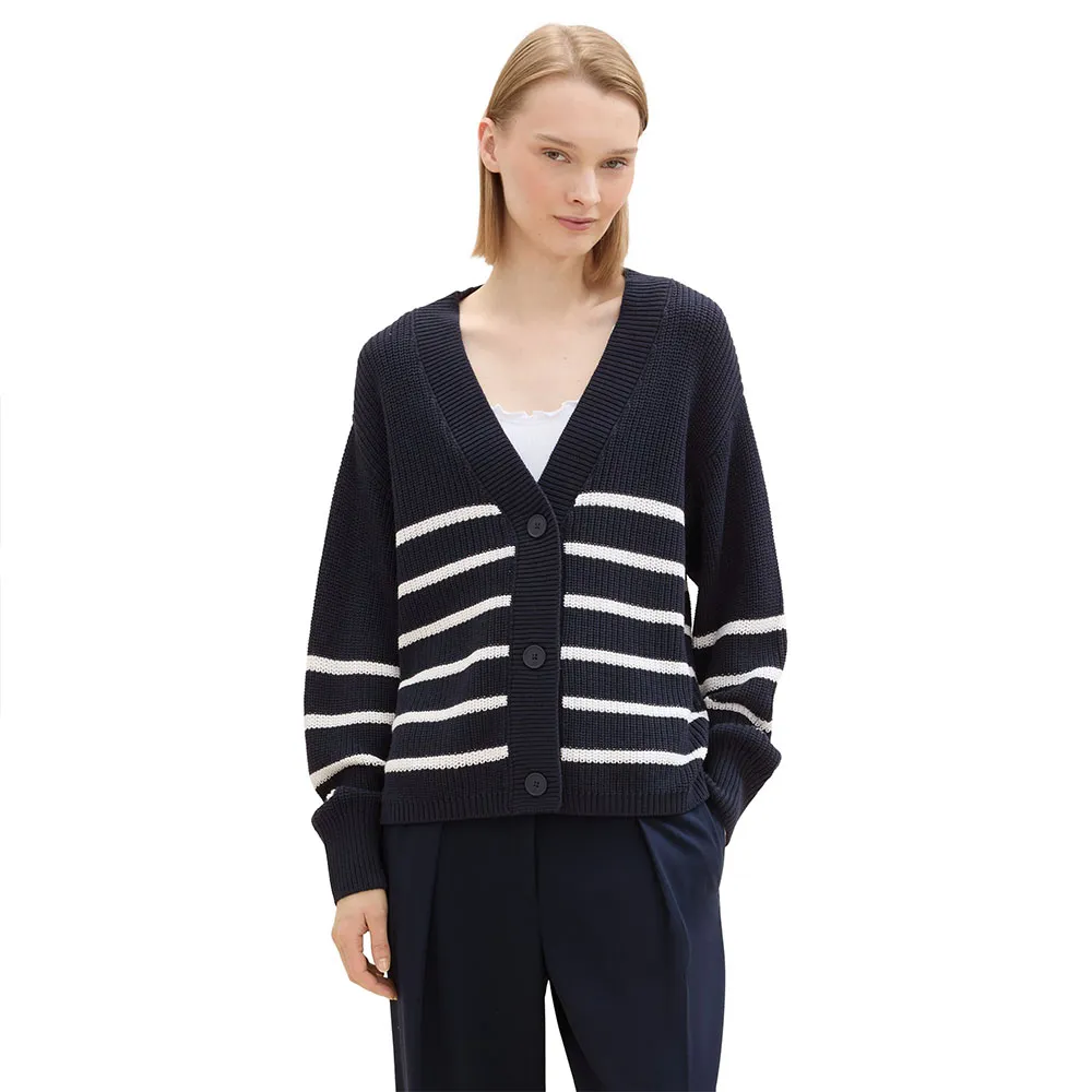 Свитер Tom Tailor V Neck cardigan, черный
Свитер Tom Tailor V Neck cardigan, черный