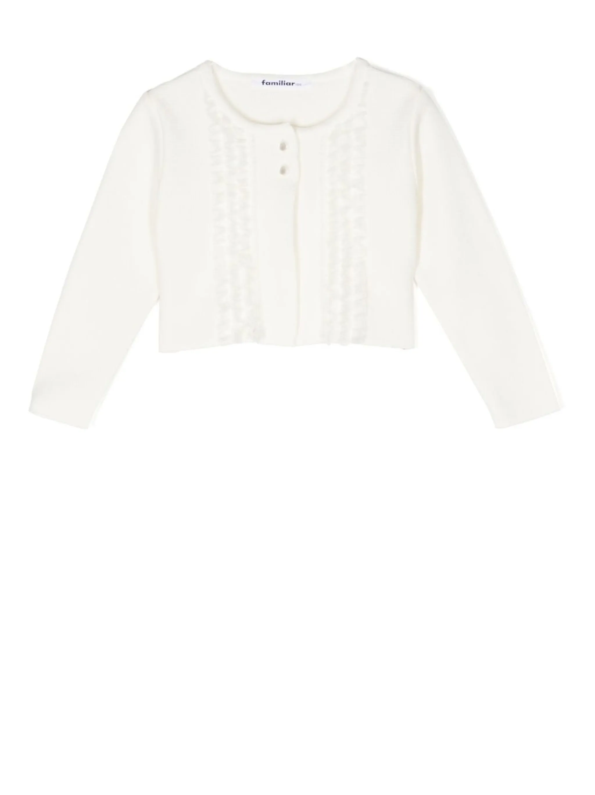 Кардиган на пуговицах Familiar, белый
Кардиган на пуговицах Familiar, белый