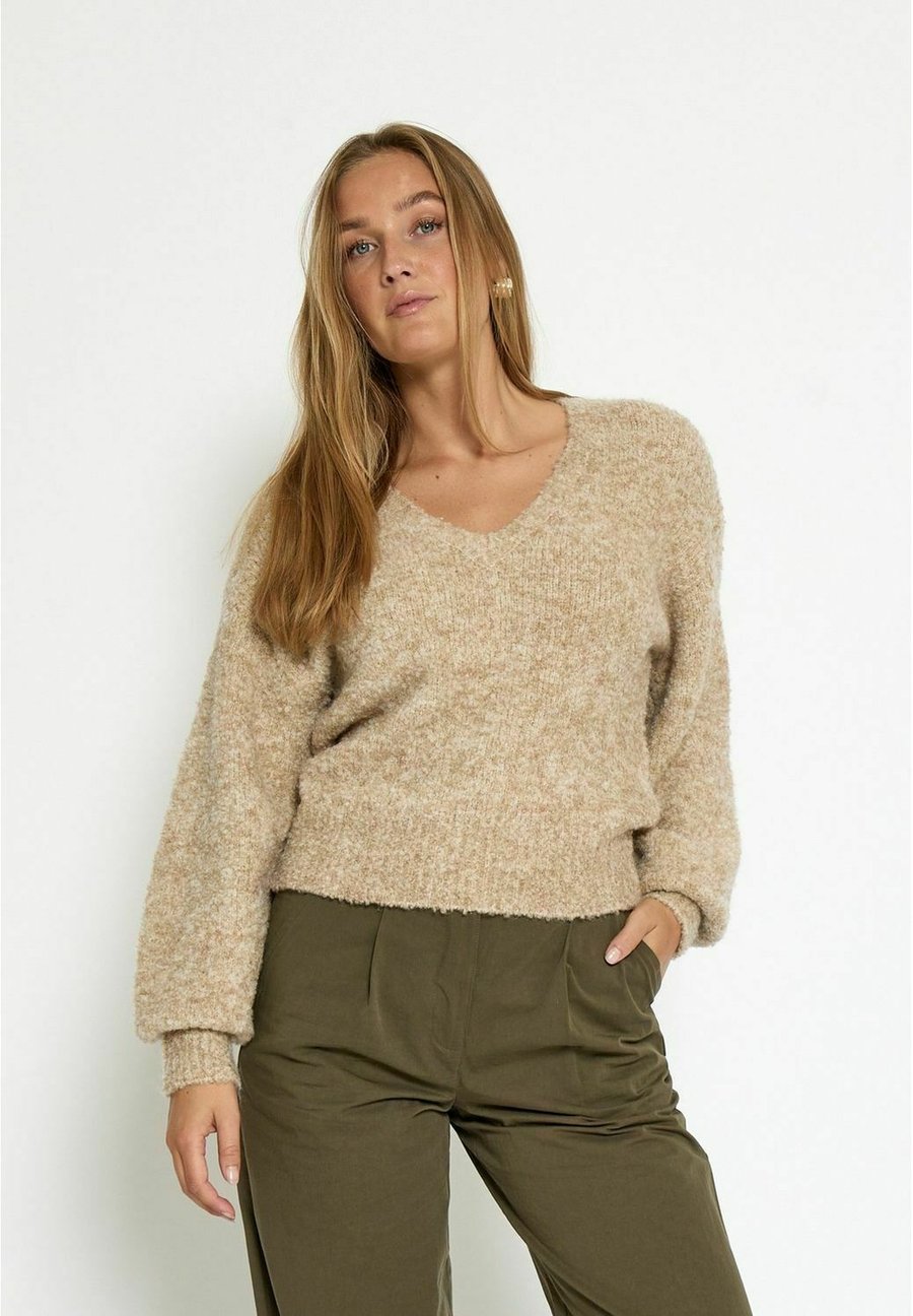 Джемпер Minus JENNIE V-NECK, M Tan Melange/Beige
Джемпер Minus JENNIE V-NECK, M Tan Melange/Beige
