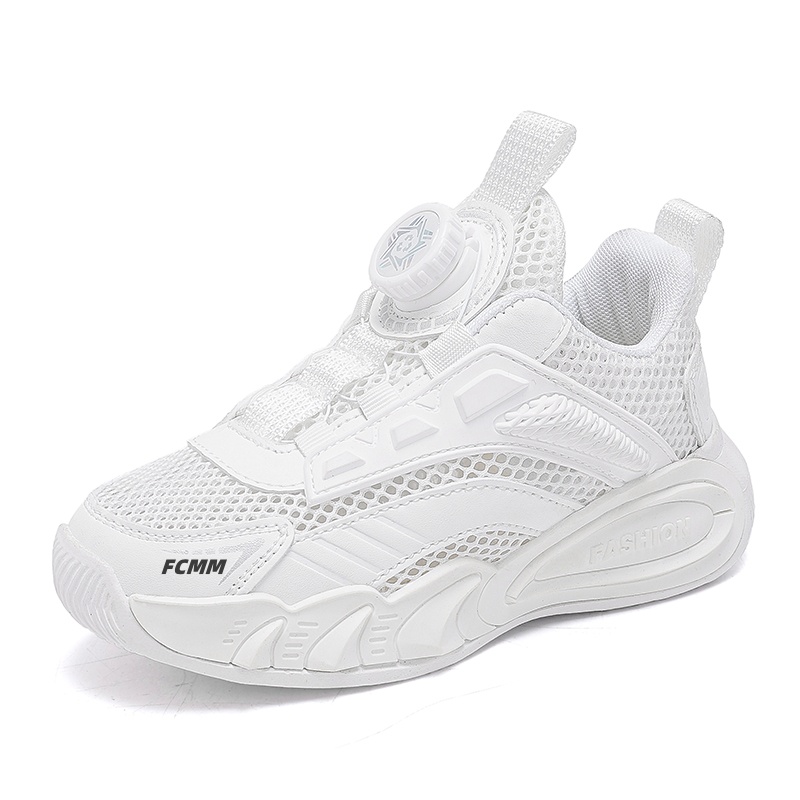 Нескользящие дышащие низкие повседневные кроссовки для детей FCMM, белый
Нескользящие дышащие низкие повседневные кроссовки для детей FCMM, белый