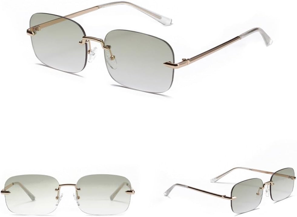 Солнцезащитные очки MUTYNE в золотой квадратной оправе, без оправы, мужские, металлические, серые, зеленые, ретро, для женщин, без оправы, защита от УФ-излучения UV400, Gold With Green
Солнцезащитные очки MUTYNE в золотой квадратной оправе, без оправы, мужские, металлические, серые, зеленые, ретро, для женщин, без оправы, защита от УФ-излучения UV400, Gold With Green