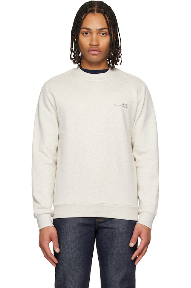 A.P.C. Серая стандартная толстовка
A.P.C. Серая стандартная толстовка