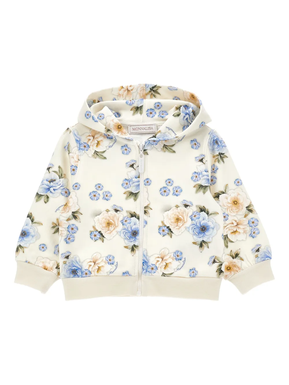 Худи с цветочным принтом Monnalisa, белый
Худи с цветочным принтом Monnalisa, белый