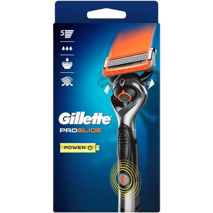 Мужская бритва ProGlide Power с 5 антифрикционными лезвиями Gillette
Мужская бритва ProGlide Power с 5 антифрикционными лезвиями Gillette