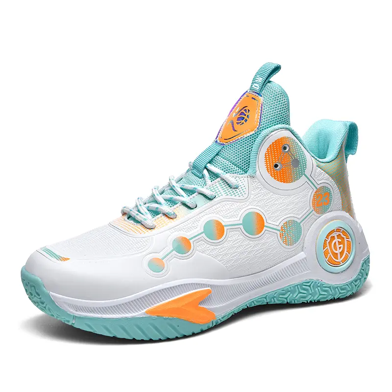 Баскетбольные кроссовки для детей и подростков среднего размера с противоскользящей амортизацией, амортизацией и износостойкостью D&W, белый
Баскетбольные кроссовки для детей и подростков среднего размера с противоскользящей амортизацией, амортизацией и износостойкостью D&W, белый