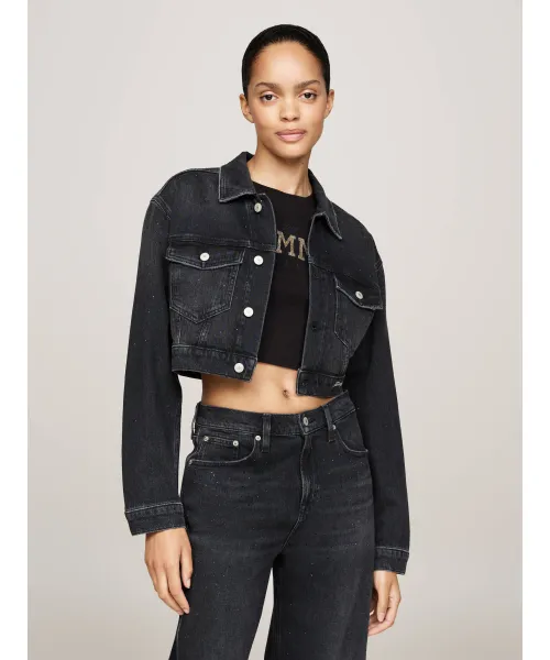 Джинсовая куртка Cropped fit Tommy Jeans, серый
Джинсовая куртка Cropped fit Tommy Jeans, серый