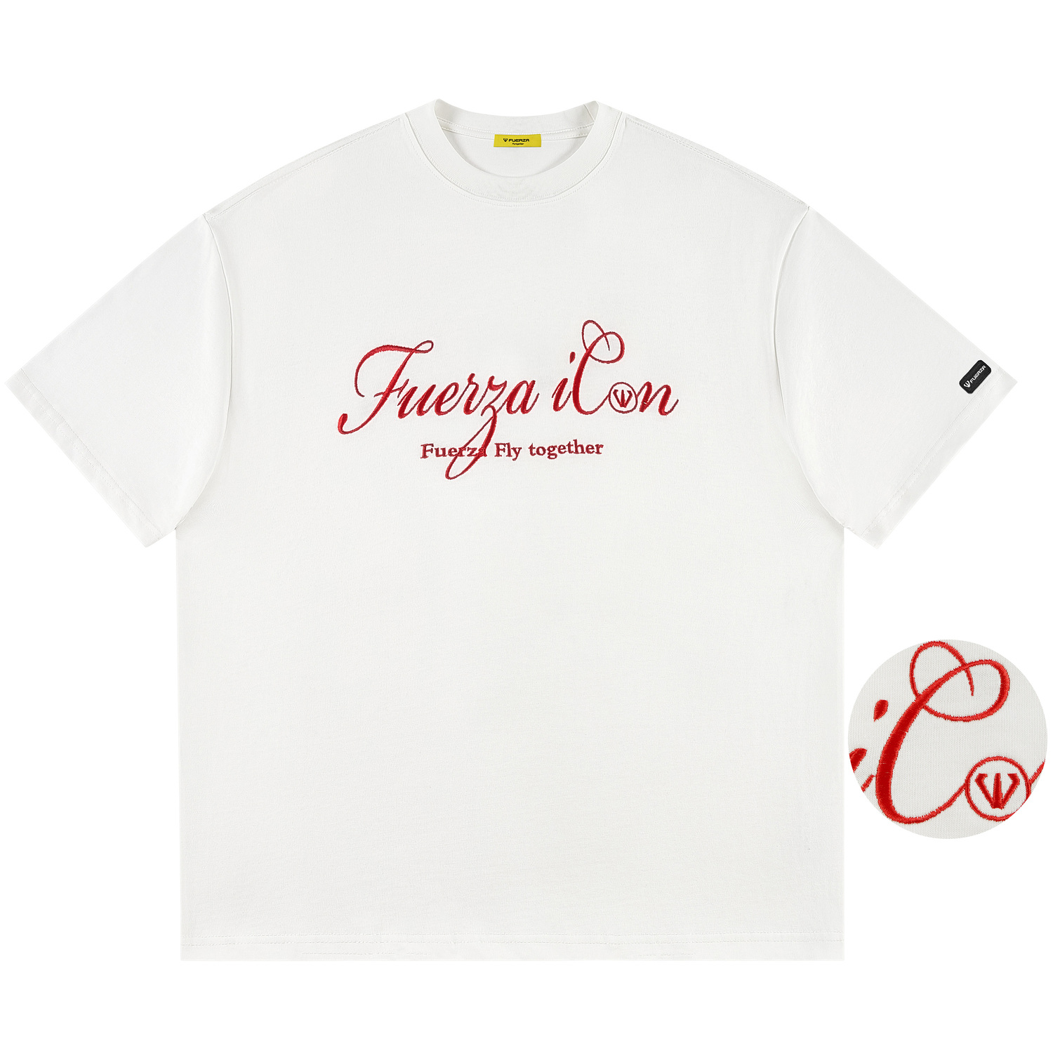 Футболка унисекс FUERZA, белый
Футболка унисекс FUERZA, белый