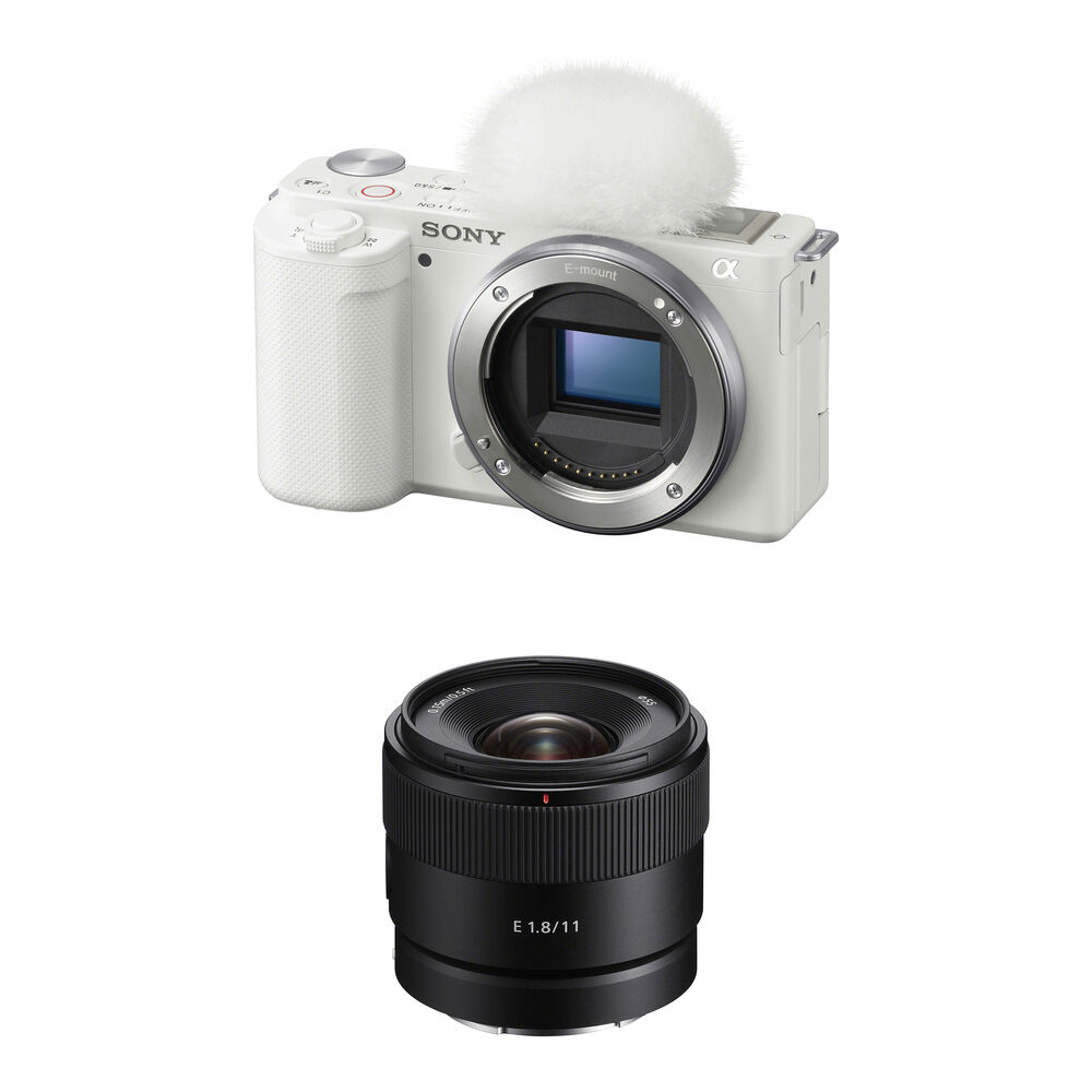 Беззеркальная камера Sony ZV-E10 Mirrorless Camera with 11mm f/1.8 Lens Kit (White)
Беззеркальная камера Sony ZV-E10 Mirrorless Camera with 11mm f/1.8 Lens Kit (White)
