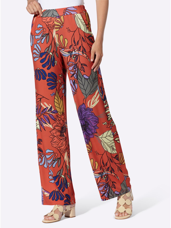 Брюки с принтом в цвете терра-лаванда Heine
Брюки с принтом в цвете терра-лаванда Heine