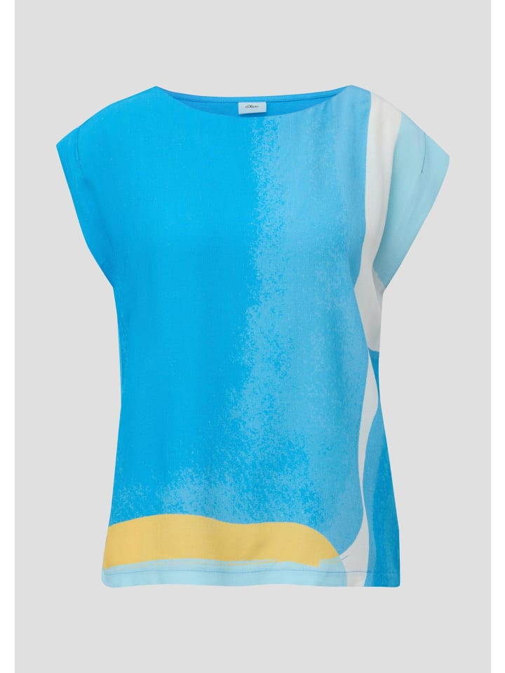 s.Oliver Футболка цвета 64D1_лазурно-синий
s.Oliver Футболка цвета 64D1_лазурно-синий