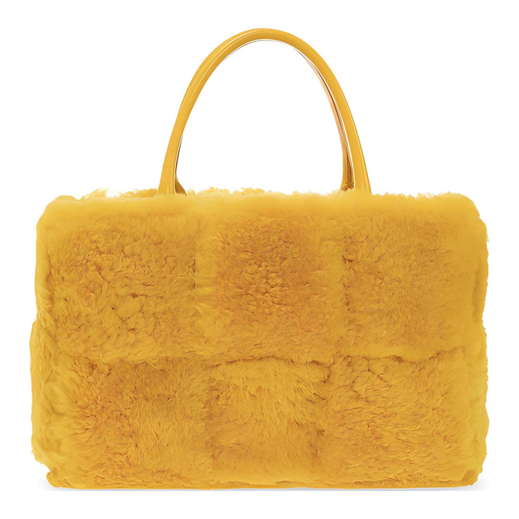 Сумка-тоут ARCO из овчины и овчины Маленькая Женская Глубокая желтая Bottega Veneta
Сумка-тоут ARCO из овчины и овчины Маленькая Женская Глубокая желтая Bottega Veneta