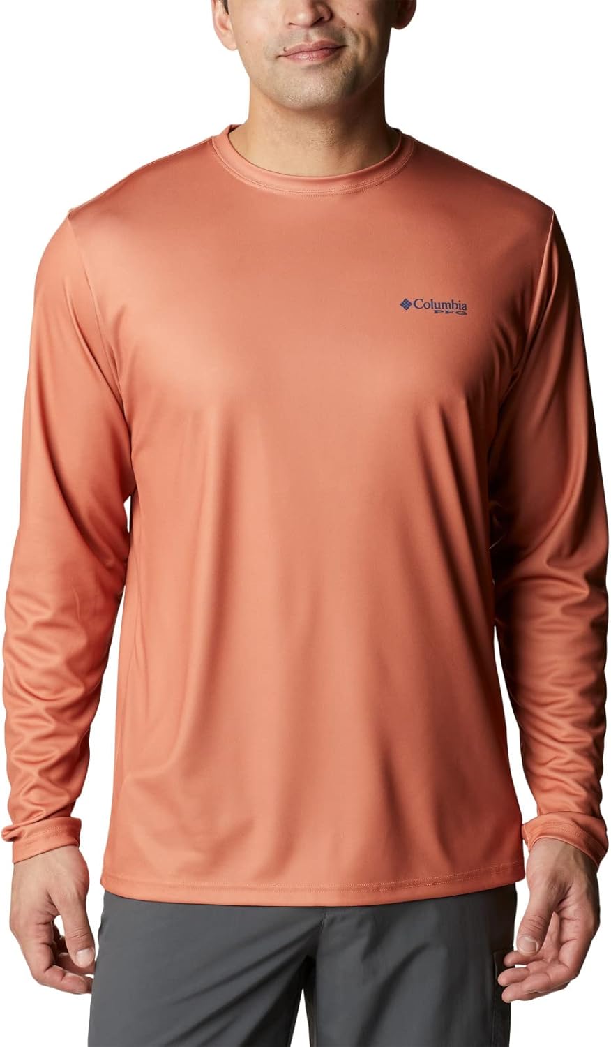 Columbia мужская футболка для рыбалки PFG Terminal Tackle Fish Flag с длинным рукавом, Island Orange/Carbon Inshore Fish
Columbia мужская футболка для рыбалки PFG Terminal Tackle Fish Flag с длинным рукавом, Island Orange/Carbon Inshore Fish