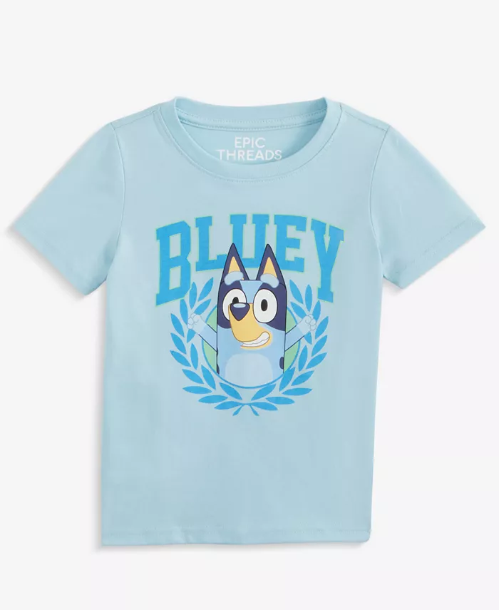 Футболка с коротким рукавом для мальчиков 2-4 лет с принтом Bluey Epic Threads, синий
Футболка с коротким рукавом для мальчиков 2-4 лет с принтом Bluey Epic Threads, синий