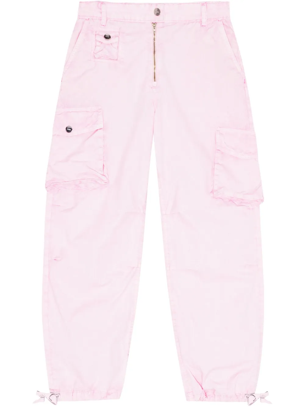 Прямые брюки карго GANNI, розовый
Прямые брюки карго GANNI, розовый
