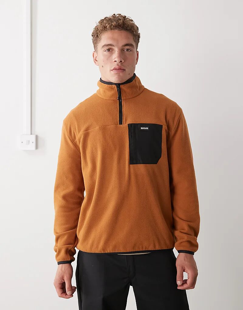 Флисовая кофта Regatta Frankie с полумолнией коричневого цвета
Флисовая кофта Regatta Frankie с полумолнией коричневого цвета